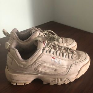 PINK FILA DISRUPTORS